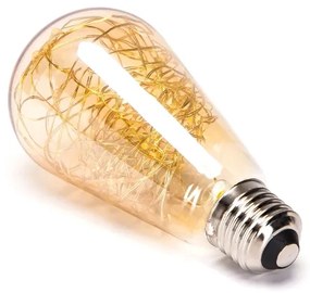 Lampadina LED FILAMENT ST64 E27/1,2W/230V 2500K - Aigostar