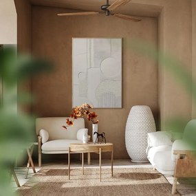 Quadro con elementi dipinti a mano 70x100 cm Lan – Styler