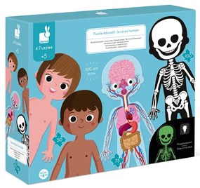 Puzzle Educativo - Corpo Umano - 50, 70, 100 pezzi