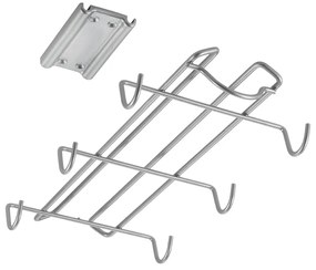 Portabicchieri da appendere in acciaio inossidabile - Metaltex