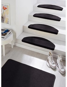 Set di 15 gradini neri , 23 x 65 cm Fancy - Hanse Home