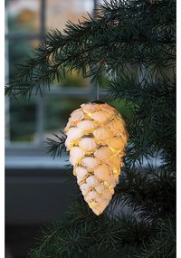 Decorazione natalizia luminosa bianca a sospensione ø 8 cm Celina – Sirius