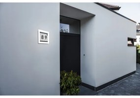 Numero civico a LED ALICE LED/13W/230V IP44 3000K antracite