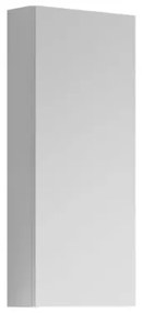 Pensile bagno Pixel laccato opaco bianco, 1 anta apertura da sinistra P 17 x L 30 x H 80 cm