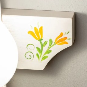 Brilagi - Applique QUEEN 1xE14/40W/230V faggio/color crema