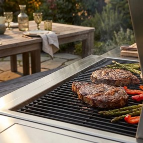 GRIGLIA - griglia in acciaio per barbecue DIABLO e PIROS 3 e 5 fuochi