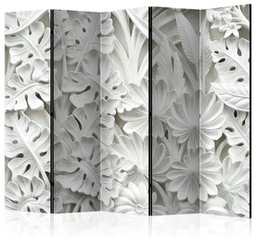 Paravento  Alabaster Garden II [Room Dividers]  Colore Bianco, Dimensioni e Misure 225x172