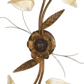 ONLI - Plafoniera ALGA 4xE14/6W/230V bronzo