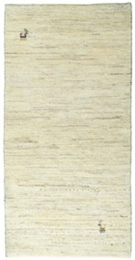 Gabbeh Tappeto 70x140 Beige (Iran) Annodato A Mano