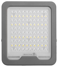Faro LED Solare 100W IP66 Telecomando Incluso 1.500 lumen - SERIE PRO Colore Bianco Naturale 4.000K