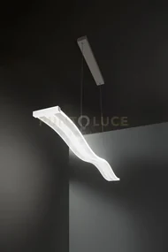 Bend sospensione led 48w 3648lm cct 3000k 4000k 6000k in metallo co...