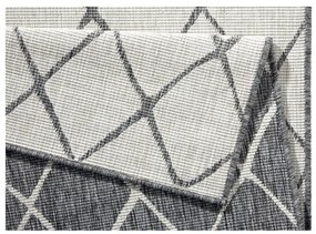 Tappeto da esterno grigio e crema , 80 x 150 cm Malaga - NORTHRUGS