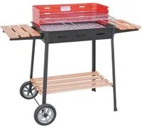 barbecue rettangolare '860 excelsior' cm 63 x 43 x h 88 803756nlm