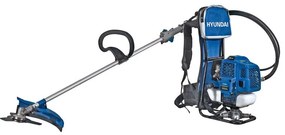 Decespugliatore a scoppio 2 tempi 52 cm³ HYUNDAI a zaino TT-BG520-2 con testa in nylon 1 filo
