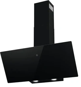 Cappa a parete Verticale Nera 90cm VRT BK A90 2LS FABER nero L 92 cm