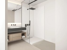 Pannello da parete per il bagno con profili inclusi 2 x L. 90 x H. 210 cm - Lotto di 2