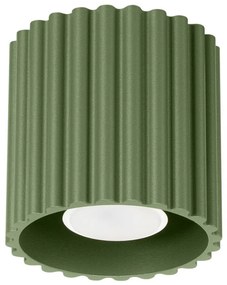 Sollux  SL.1794 - Faretto AURA 1xGU10/10W/230V 10 cm verde