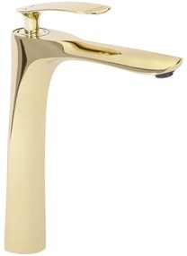 Rubinetto da lavabo Rea Orbit Gold High