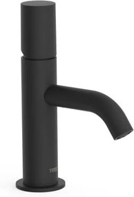 Tres Study Exclusive rubinetto per lavabo verticale nero 26190301NM
