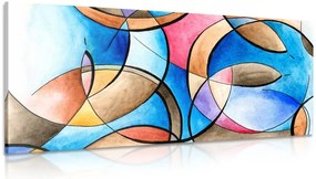 Quadro su tela – Disegno astratto di forme