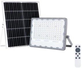 Riflettore LED with a solar panel FOCUS 100W/15000 mAh 3,2V 6000K IP65 + T