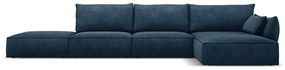 Divano angolare blu scuro (angolo destro) Vanda - Mazzini Sofas
