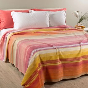 Copriletto non Trapuntato in Cotone Piquet Rainbow Light