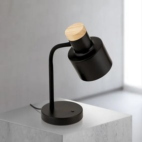 Orion - Lampada da tavolo GILI 1xE27/40W/230V nera