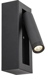 Rabalux 71285 - Luce Spot da parete a LED GELLO LED/4W/230V nero