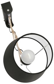 Applique MITO 1xE27/40W/230V nera