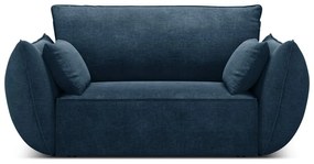 Poltrona blu scuro Vanda - Mazzini Sofas