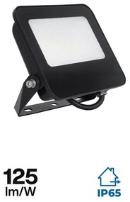 Faro LED 30W IP65 125lm/W - chip LED Black Colore Bianco Freddo 5.700K