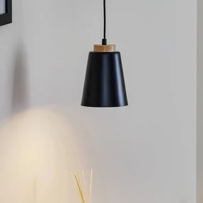 EMIBIG LIGHTING Lampada a sospensione Bolero 1, una luce, nero