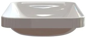 Sapho - Lavabo da incasso ASOFFI 55x37 cm marmo/bianco