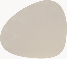 Set di 2 tovagliette americane asimmetriche in pelle Nupo