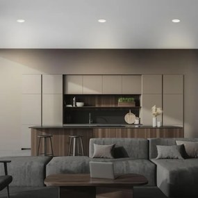 Brilo - SET 3x Lampada da incasso per bagno 1xGU10/9W/230V IP23 bianco