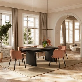 Tavolo da pranzo con effetto frassino 100x200 cm Blair – MOME