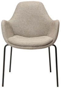 Poltrona beige in tessuto bouclé Zimmer - DAN-FORM Denmark