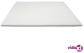 vidaXL Coprimaterasso 160x200 cm in Schiuma Viscoelastica 6 cm
