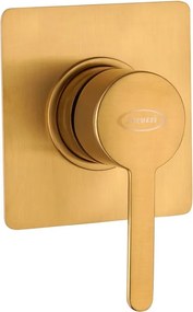 Rubinetto per incasso doccia Baleno oro spazzolato JACUZZI RUBINETTERIA