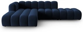 Divano angolare blu scuro ad angolo sinistro Lupine - Micadoni Home