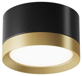 Maytoni C086CL-GX53-SRD-BG - Faretto HOOP 1xGX53/15W/230V nero/oro
