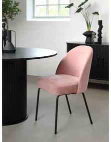 Sedia da pranzo rosa Creston - Unique Furniture