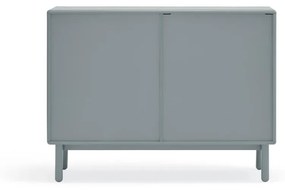 Cassettiera bassa blu-grigio 120x90 cm Corvo - Teulat