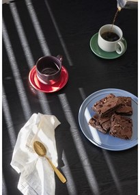 Tazza verde e crema in gres Amare - Hübsch