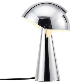Nordlux - Lampada da tavolo ALIGN 1xE27/25W/230V, cromo lucido