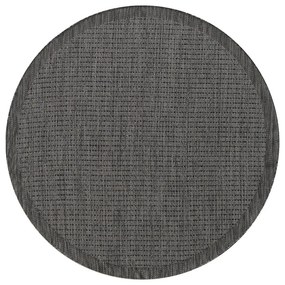 Tappeto rotondo per esterni grigio scuro ø 160 cm Giza - Ayyildiz Carpets