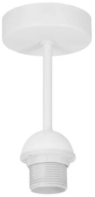 Plafoniera da soffitto NATIA 1xE27/60W/230V bianca