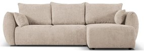 Divano angolare beige (angolo destro) Matera - Cosmopolitan Design