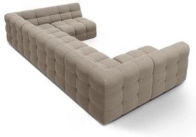 Divano angolare marrone (a U) Kendal – Micadoni